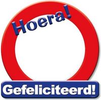 Paperdreams Hulde stopbord blanco - rond - 50 x 50 cm - karton