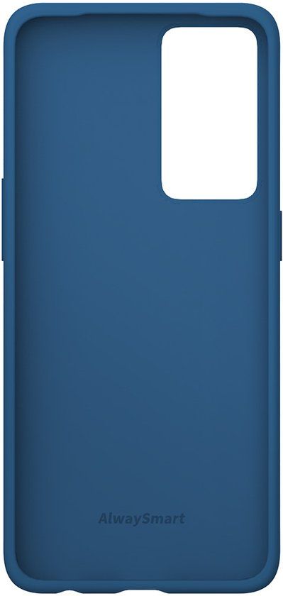 OPPO, Siliconen Back Cover voor Oppo Reno 8 Lite, Blauw