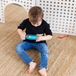 Petit Boum - Babyspeelgoed sensorische fles met geluid - Groen
