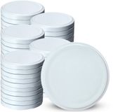 KADAX Potdeksels Wit Metaal 110mm 50 Stuks