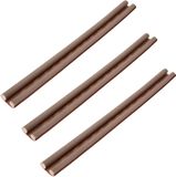 KOTARBAU® 3 st Dubbele Tochtstopper, Tochtstrip, Polyethyleenschuim, 95cm, Bruin, Deurafdichting, 30mm, Deurbodemafdichting, Schallschutz, Windstopper, Isolatie voor Binnendeur en Buitendeur