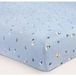 NOUS Kids flanellen hoeslaken blauw