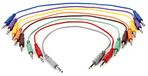 Hosa CSS845 patchkabel (6,3 mm TRS-dubbelzijdig 1,5 ft) (8 stuks)
