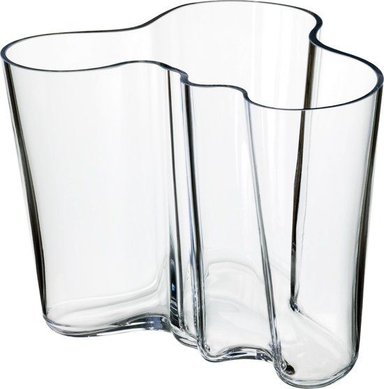 Iittala Aalto Vaas - 160 mm - Transparant