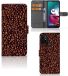 B2Ctelecom Book Case voor Motorola Moto G10 | G20 | G30 Book Cover Koffiebonen