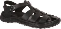 MBT Sandalen Haru Heren Zwart/Zwart Synthetisch Platte Sandalen Maat 43