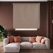 Store occultant, dimensions 140 x 230 cm, couleur marron