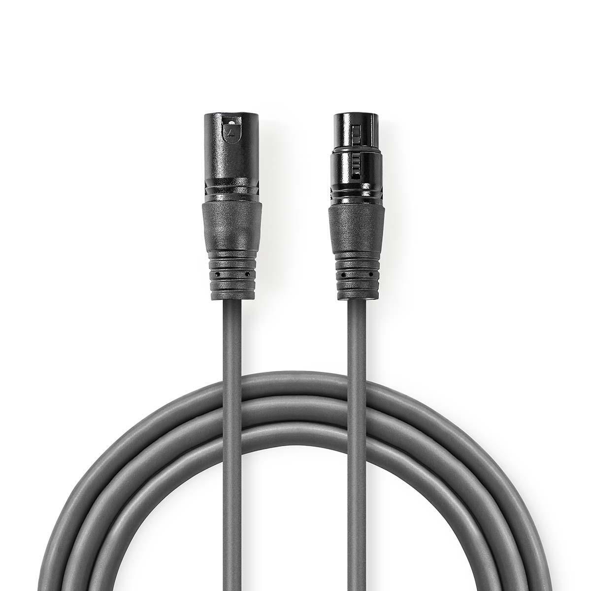 Nedis COTH15010GY10 - Audio kabel - 1 m - Grijs