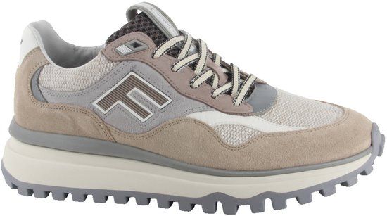 Floris van Bommel Sfm-10238 De Gripper Sneakers - Suède - Heren - Beige - Maat 42⅔