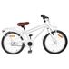 vidaXL Vélo enfant 22 pouces blanc