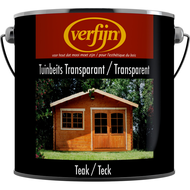 Toolstation Verfijn Tuin- & Steigerhoutbeits Transparant 2,5L teak