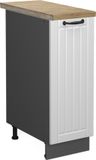 Vicco Fame-Line Armoire de pharmacie – 30 cm, WB Chêne Blanc Campagne
