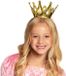 Boland Prinsessen kroontje - goud - kunststof - meisjes - kinderen