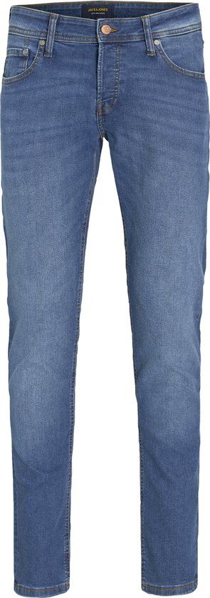 JACK&JONES JJICLARK JJORIGINAL SQ 223 NOOS - Blue Denim - Men's Jeans - W33/L34 - Regular Fit