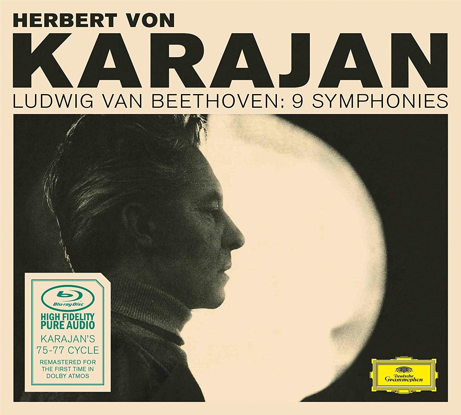 Universal Music Berliner Philharmoniker, Herbert von Karajan - Beethoven: The Symphonies (Dolby Atmos) (BRA), 2Blu-ray