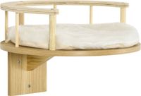 PawHut Cat wandplank met beschermrand en vulling D30-644V00