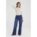 Cup of Joe Denim Maxine wide leg jeans - donkerblauw
