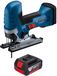 Bosch GST 18V-125 S scie sauteuse professionnelle 18 V 125 mm sans balai + 1x batterie 5,0 Ah - sans chargeur