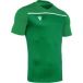 Macron Deneb Jersey Vert/Blanc Polyester Manches Courtes 5XL Hommes Football Automne/Hiver