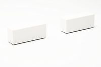 Herpa Gordijnzeil voor volumehanger 7,82 m met tussenplaat met vaste structuur, 2 stuk, schaal 1:87