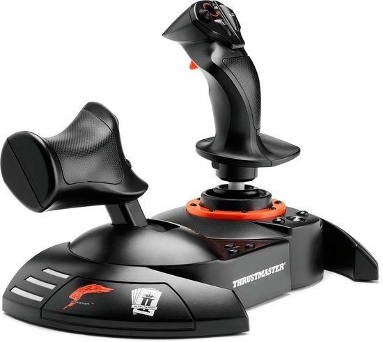 Thrustmaster T.Flight HOTAS NEO ACE COMBAT 8 WINGS OF THEVE Edition - Flight joystick & throttle met vibratiefeedback - PS5, PS4, PC