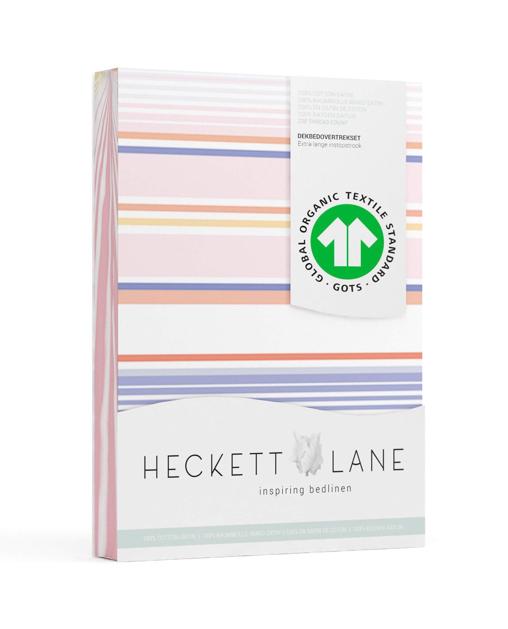 Heckett & Lane Heckett & Lane Alena - Dekbedovertrek - Lits-jumeaux - 240x200/220 cm + 2 kussenslopen 60x70 cm - Flamble Pink