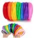 PLA filament d'imprimante 3D, 1,75 mm, 10 couleurs, 50 mètres