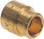 Bonfix Messing fitting à souder Réducteur 15 x 12 - 2 x capillaire