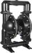 VEVOR Pompe à membrane pneumatique double, entrée et sortie 2 pouces, corps en alliage d'aluminium, 158,4 GPM et max. 120 PSI, pompe de transfert à membrane en nitrile pour pétrole, diesel, huile et liquides