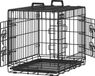 FEANDREA Cage pour chien pliable avec 2 portes pour petit chien