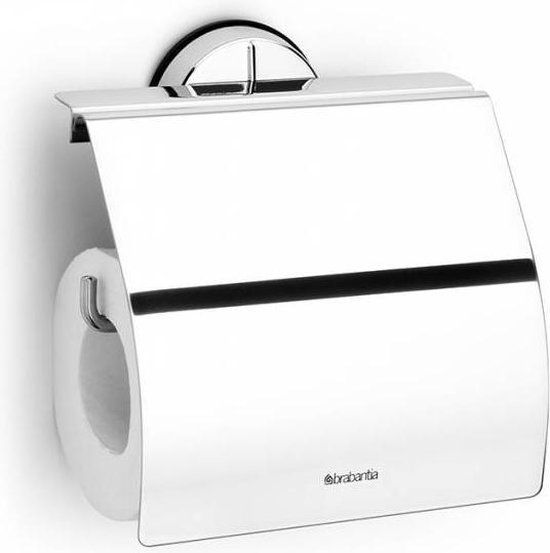 Brabantia WC Rolhouder - Hangend - Brilliant steel