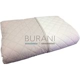 Caleffi 49570 Katoenmix, sprei voor tweepersoonsbed, zand