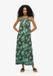 Superdry Beach Camimaxi-jurk Dames Jurken Jungle Batik Green