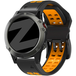 Bracelet de sport Garmin Forerunner 965 avec boucle (noir/orange)
