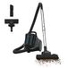 Cecotec Conga Rockstar Cyclonic Pro Vloerstofzuiger, 900 W, 19 kPa, 2,5 l, vermogensregelaar, cycloonsysteem, 7 m radius, HEPA-filter voor schone vloeren en schone lucht thuis