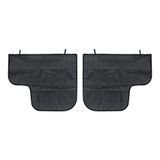 DONGKER Autodeurbeschermer voor huisdieren, 2 stuks anti-kras autodeurbeschermer honden, waterdichte autodeurbeschermingsmat met gaasvakken voor honden Reizen buitenauto, 66 x 56 cm
