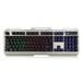 Ewent Play Gamen toetsenbord USB QWERTZ Duits Zwart, Zilver