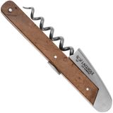 Laguiole en Aubrac Tire-bouchon SOP99SBT Teak, couteau de sommelier, Andre & Michel Bras Edition