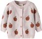 Nbflulio Lil' Atelier Baby gebreid vest Hushed Violet