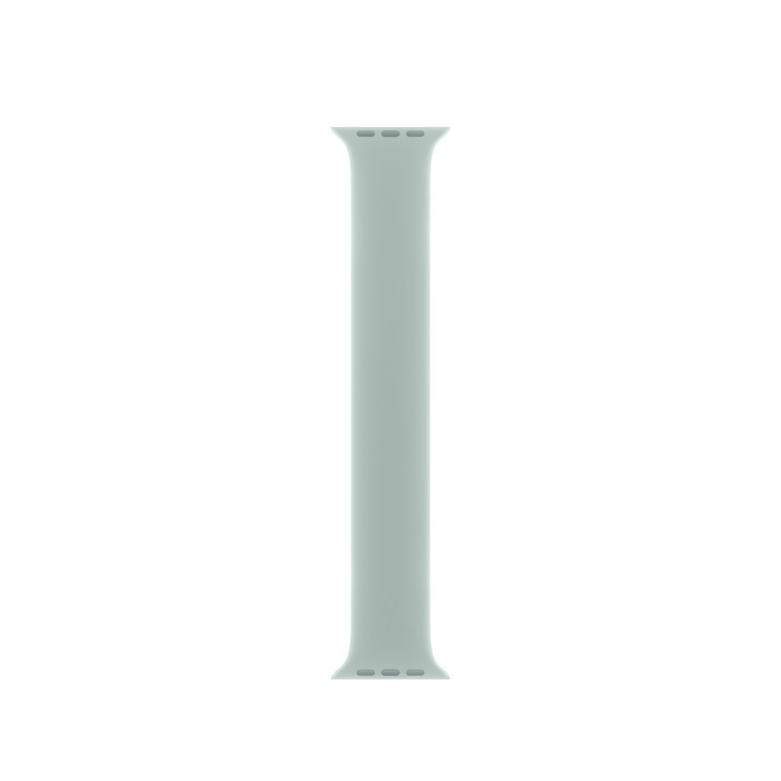 Apple MPF53ZM/A Siliconen Solobandje voor Apple Watch 38/40/41/42 mm Maat 2 Succulent Blauwgroen