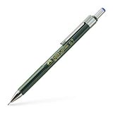 Faber-Castell B-136700 - vulpotlood TK-Fine met gum en 3 fijne vullingen, hardheid HB, lijndikte 0,7 mm, zwart