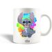 Lilo & Stitch Mug céramique, citation Ohana Multicolore