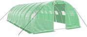 vidaXL Tuinkas met stalen frame, groen, 32 m², 8x4x2 meter