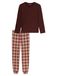 SCHIESSER Pyjama lang 'Casual Essentials' rood