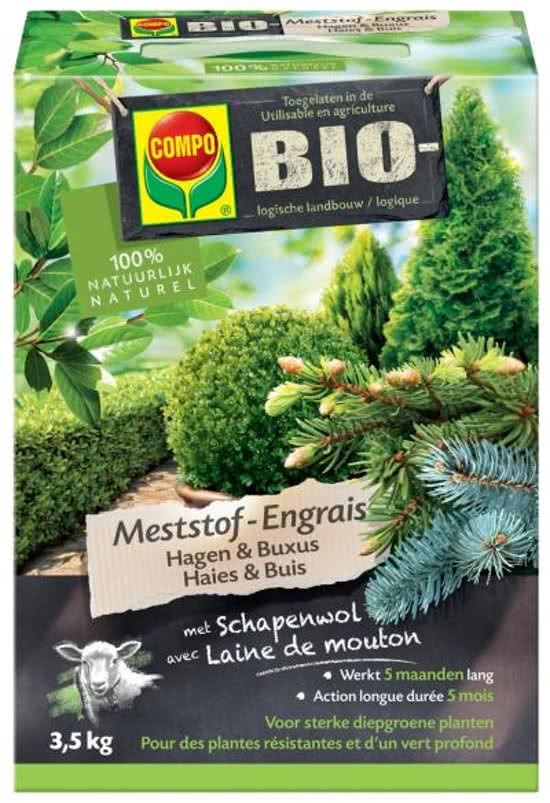 - Bio Meststof Hagen en Buxus 3 5 kg