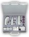 Complete Peter Bausch Perfecte Trio Manicure Pedicure Apparaat, Pedipeel en Reiniging en Massage Set 0338