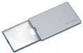 Eschenbach 152111 Easy Pocket Vergrootglas Met LED-verlichting Vergrotingsfactor: 3 x Zilver