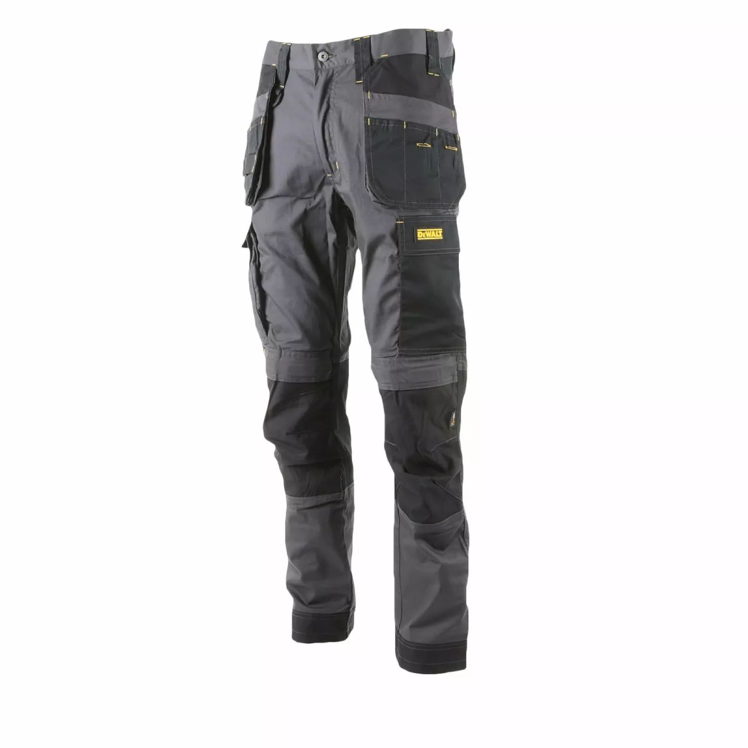DeWalt Fairhaven Stretch Werkbroek L31 - Grijs/zwart - 32