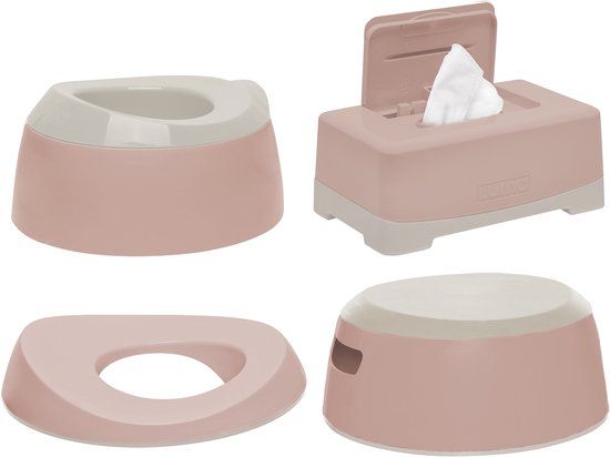 Luma Toilet trainingsset LUMA Blush Pink