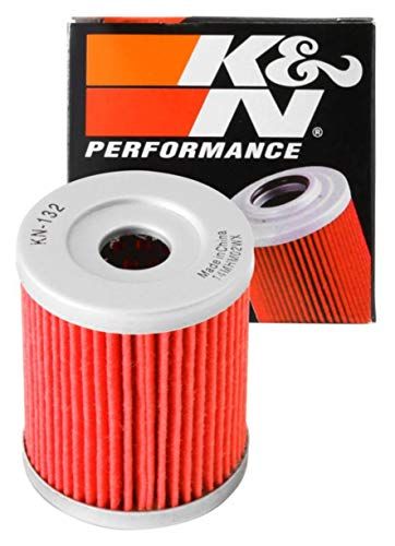 K&N Powersports Oliefilter - Filterpatroon 44x54mm compatibel met Suzuki, Beta, Yamaha, SYM (KN-132)